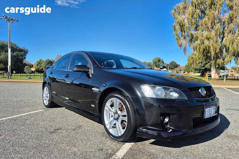 Black 2009 Holden Commodore Sedan Ss
