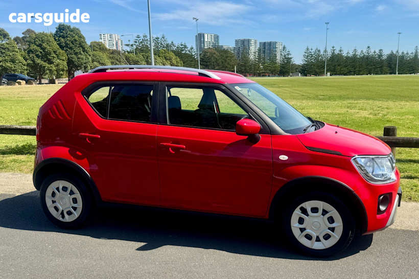 Red 2021 Suzuki Ignis SUV GL F