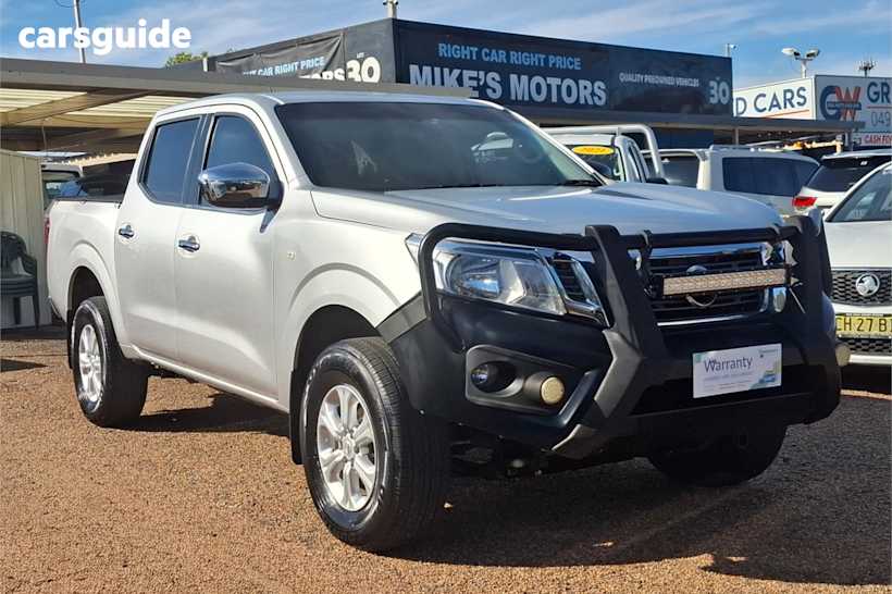 Silver 2016 Nissan Navara Ute Tray RX 4X4