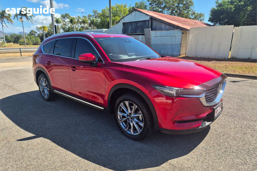 Red 2020 Mazda CX-8 SUV GT 4X4