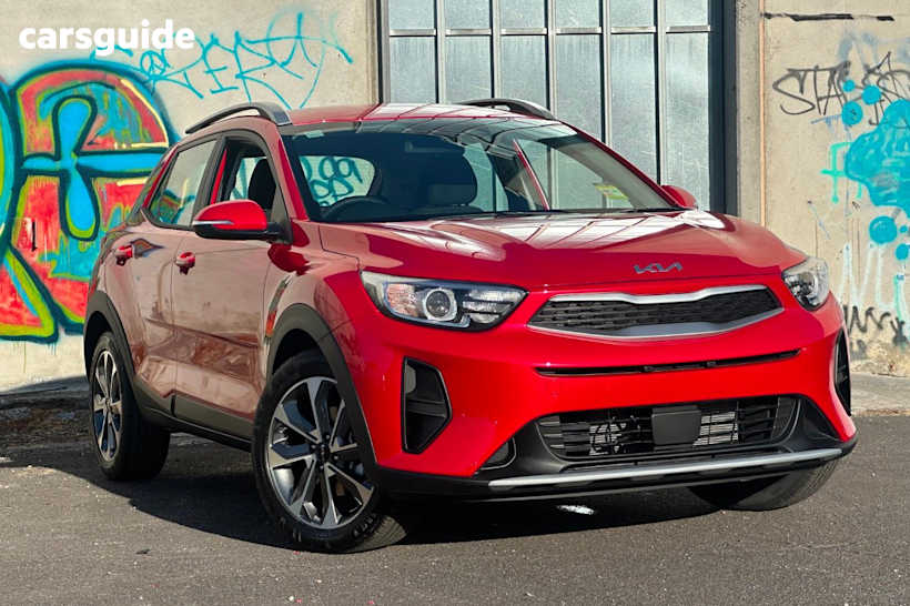 Red 2025 Kia Stonic Wagon Sport