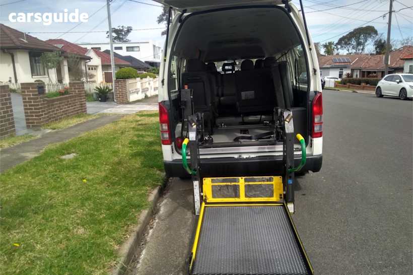 White 2014 Toyota HiAce OtherCar COMMUTER R