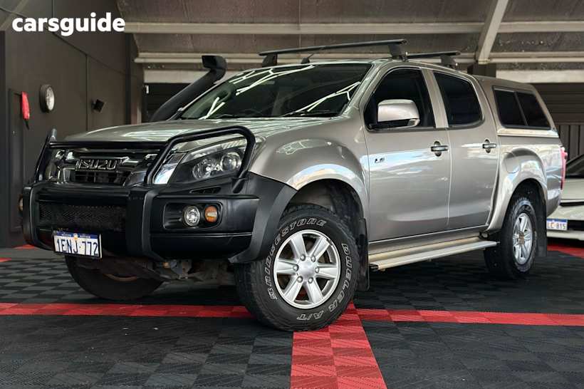 Beige 2014 Isuzu D-MAX Ute Tray LS-M 4X4