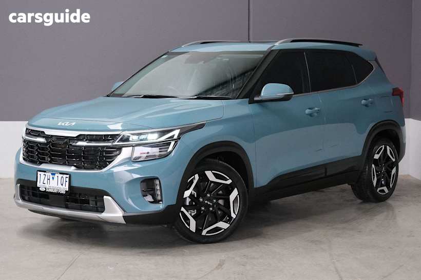 Blue 2023 Kia Seltos SUV GT-LINE 4X4