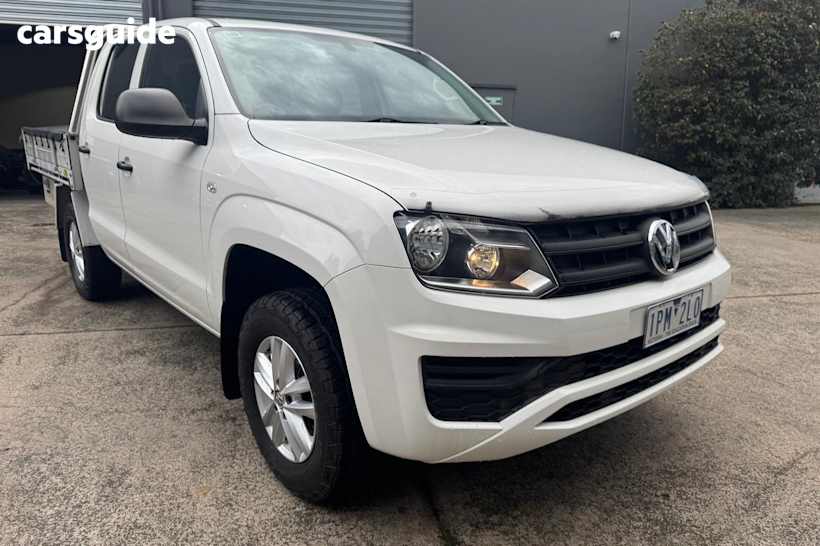 White 2019 Volkswagen Amarok Ute Tray TDI420 CORE 4X4