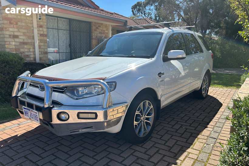 White 2011 Ford Territory Wagon Titanium (4X4)