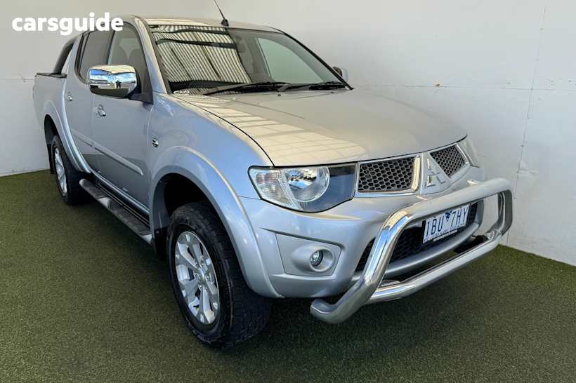 Silver 2014 Mitsubishi Triton Ute Tray GLX-R 4X4