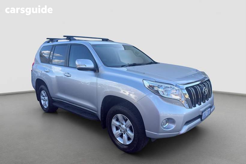 Silver 2016 Toyota Landcruiser Prado SUV GXL 4X4