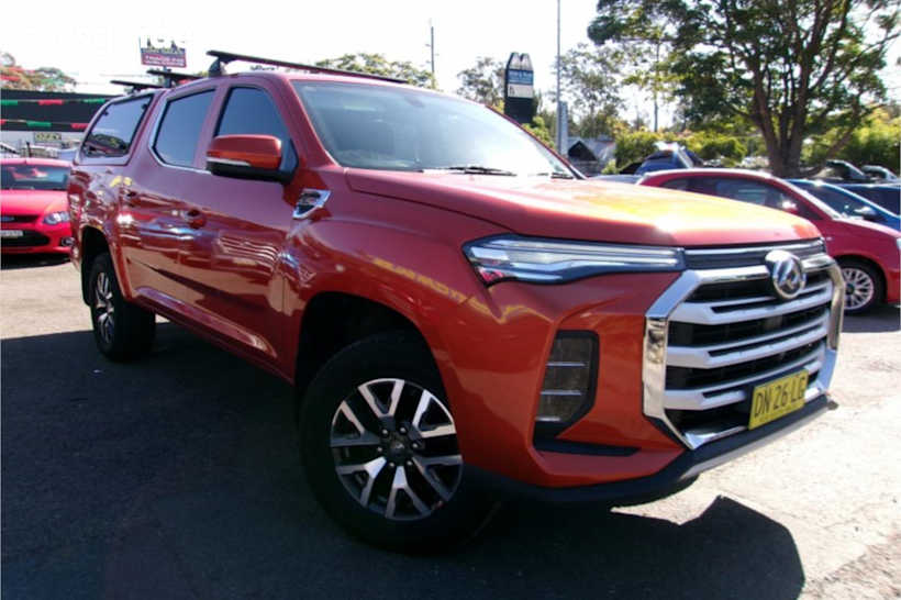 Orange 2022 LDV T60 Double Cab Utility Max Pro (4X4)