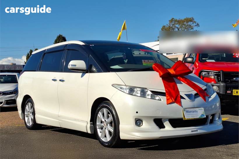 White 2009 Toyota Estima SUV AREAS G 6CYL 3.5L