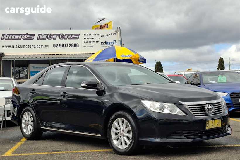 Black 2013 Toyota Aurion Sedan AT-X F