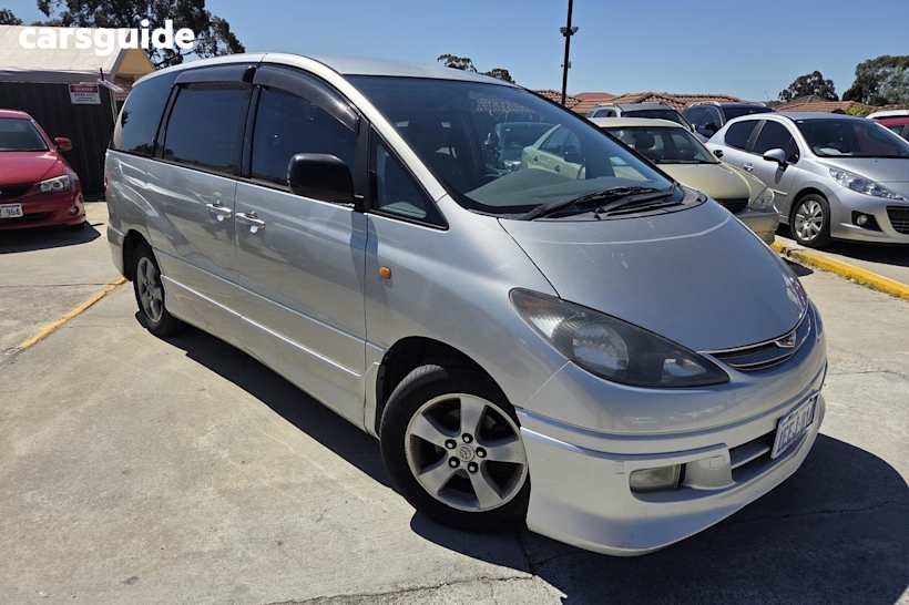 Silver 2010 Toyota Estima SUV AERAS