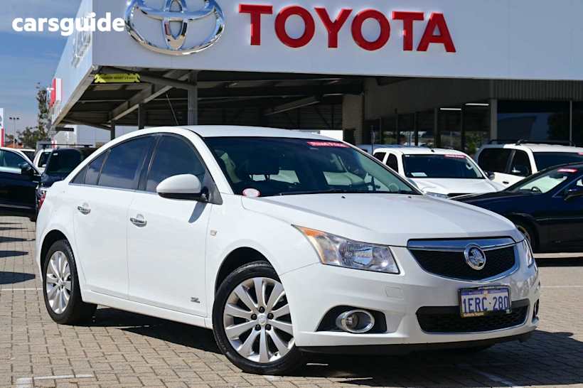 White 2014 Holden Cruze Sedan Z-Series