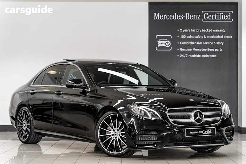 Black 2020 Mercedes-Benz E200 Saloon