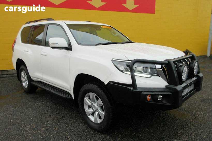 White 2019 Toyota Landcruiser Prado Wagon Gxl (4X4)