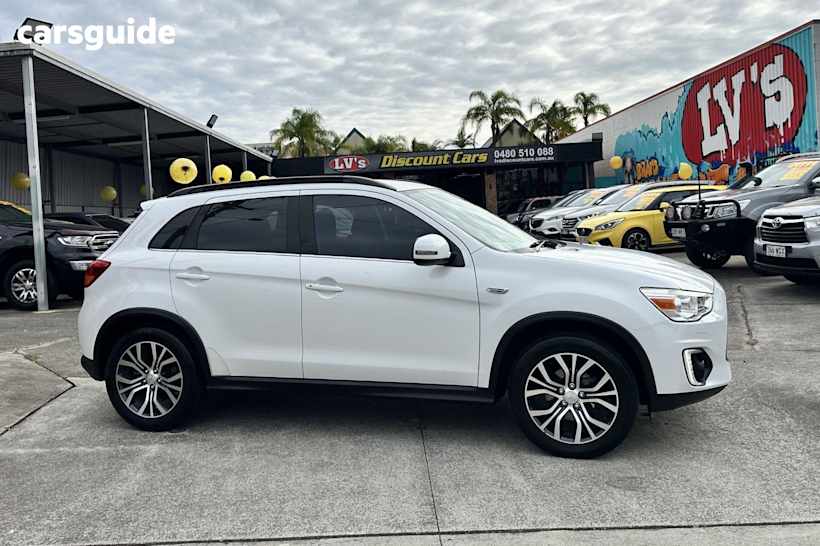 White 2015 Mitsubishi ASX Wagon Ls (2Wd)