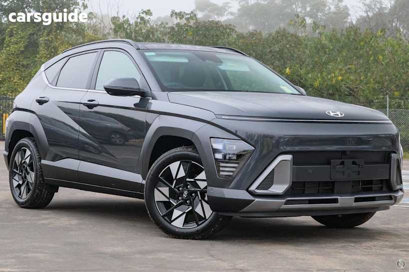 Grey 2025 Hyundai Kona SUV PREMIUM F