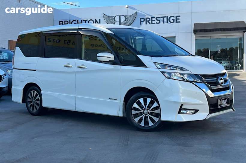 White 2017 Nissan Serena OtherCar HIGHWAY STAR S-HYBRID