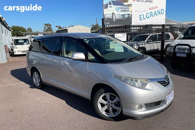 Silver 2007 Toyota Estima OtherCar HYBRID X