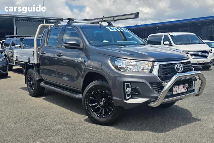 Grey 2019 Toyota Hilux Ute Tray SR 4X4