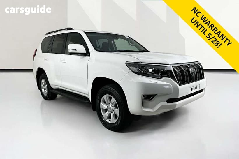 White 2023 Toyota Landcruiser Prado Wagon Gxl