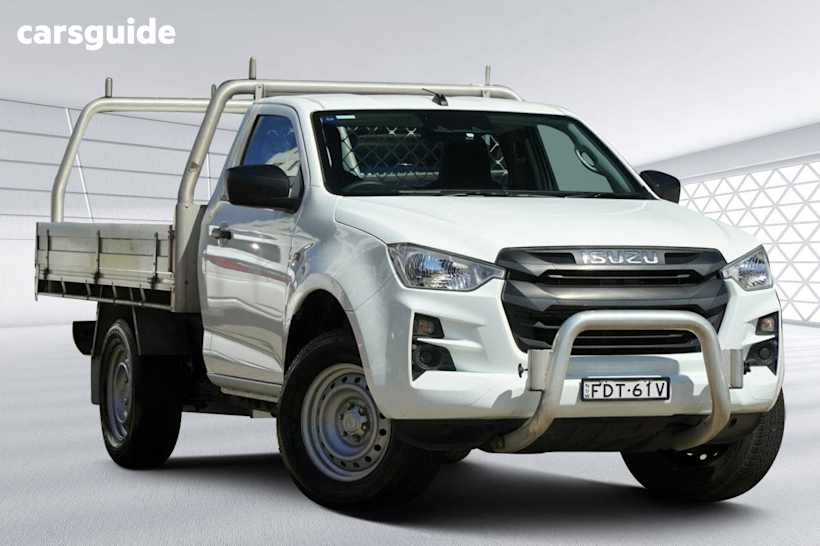 White 2023 Isuzu D-MAX Crew Cab Chassis Sx (4X2) High-Ride