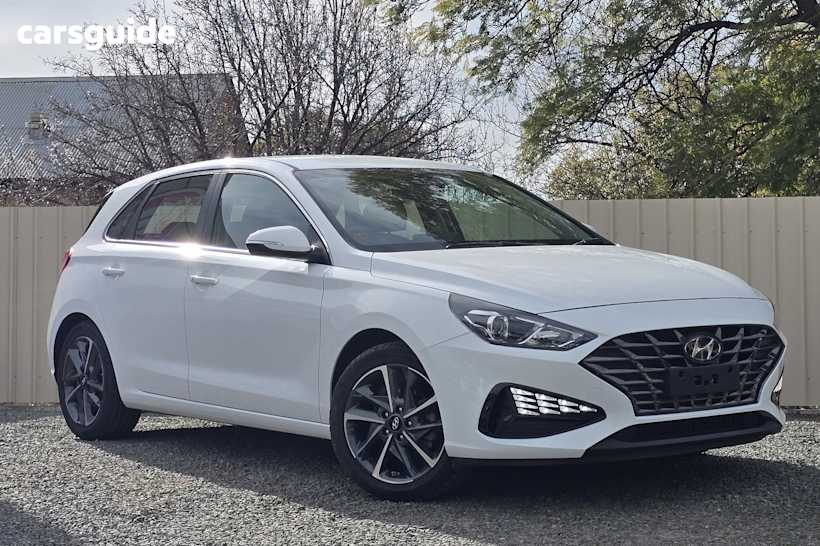 White 2021 Hyundai I30 Hatch ELITE F