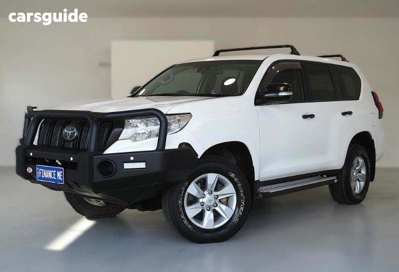 White 2018 Toyota Landcruiser Prado SUV GX 4X4