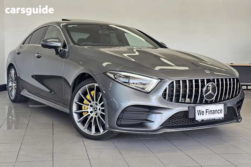 Grey 2019 Mercedes-Benz CLS-Class Sedan GLS63 AMG 4WD