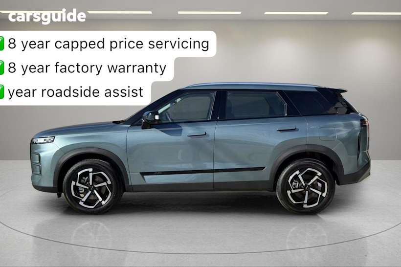 Blue 2025 Jaecoo J7 SUV CORE F
