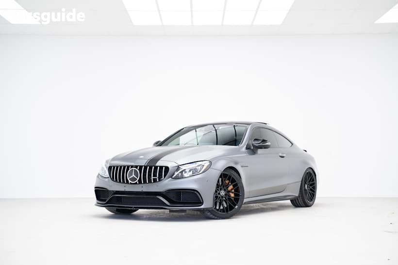 Grey 2017 Mercedes-Benz C-CLASS Coupe C63 AMG S R
