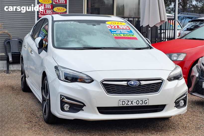 White 2018 Subaru Impreza Sedan 2.0I-S 4WD