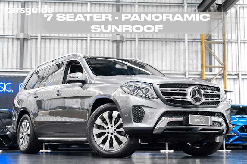 Grey 2016 Mercedes-Benz GLS-Class SUV GLS350 D 4WD