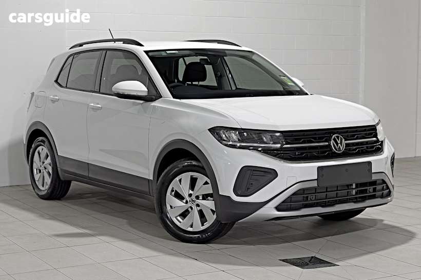 White 2024 Volkswagen T-Cross SUV 85TSI LIFE F