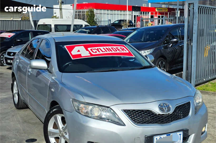 Silver 2010 Toyota Camry Sedan TOURING F