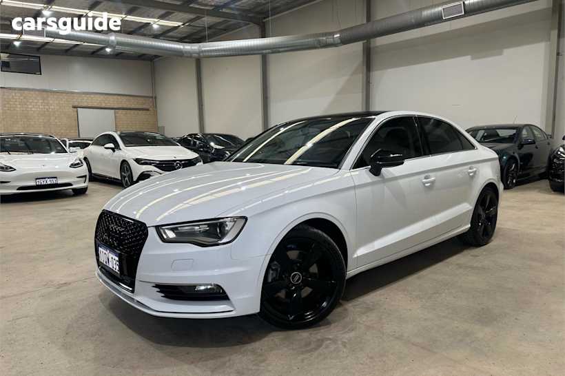 White 2014 Audi A3 Sedan AMBITION