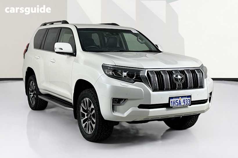 White 2022 Toyota Landcruiser Prado Wagon Vx