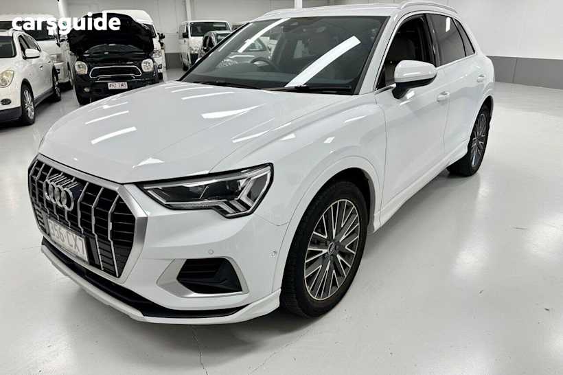 White 2021 Audi Q3 SUV 40 TFSI 4WD