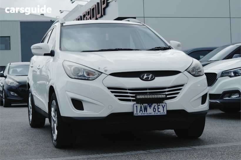 White 2014 Hyundai IX35 SUV ACTIVE F