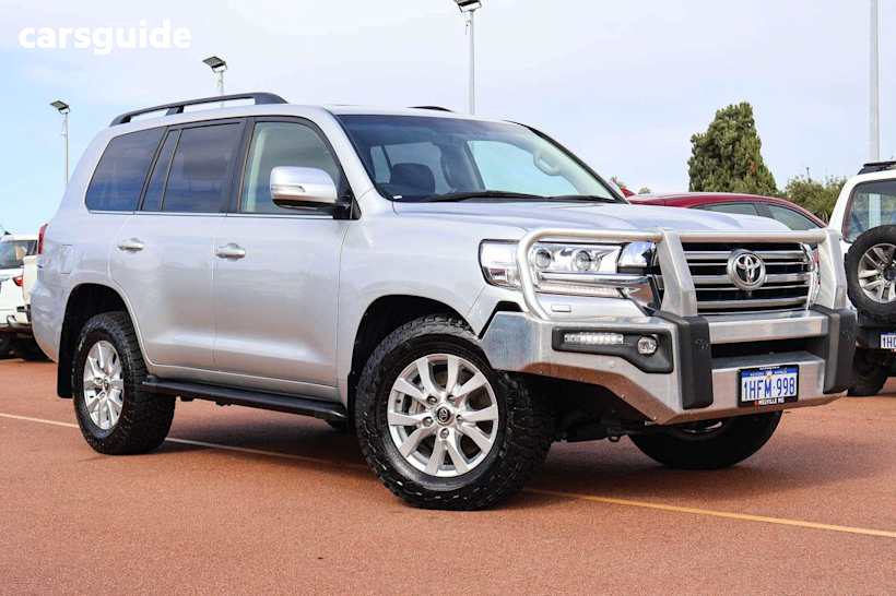 Silver 2021 Toyota Landcruiser SUV VX 4X4