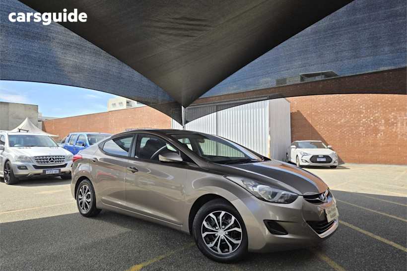 Brown 2011 Hyundai Elantra Sedan ACTIVE F