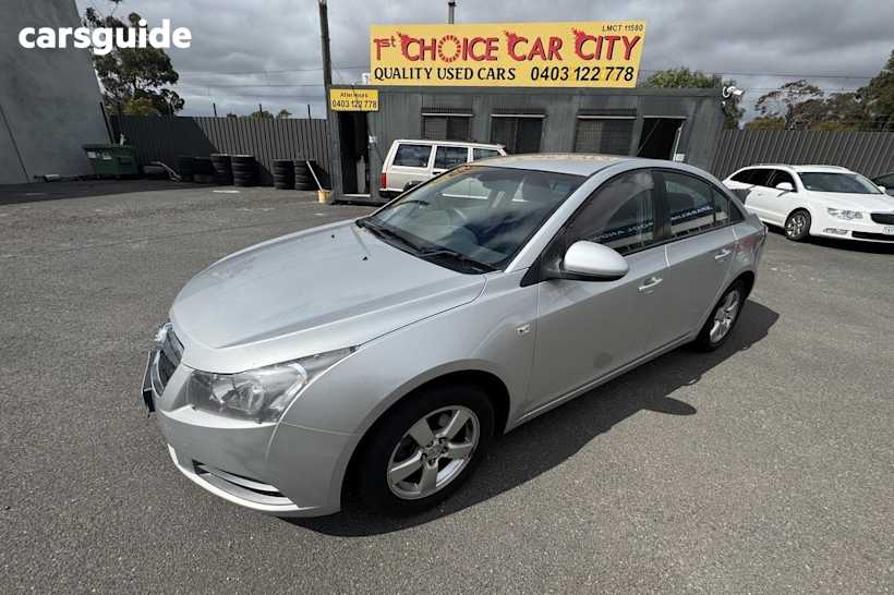 Silver 2010 Holden Cruze Sedan Cd