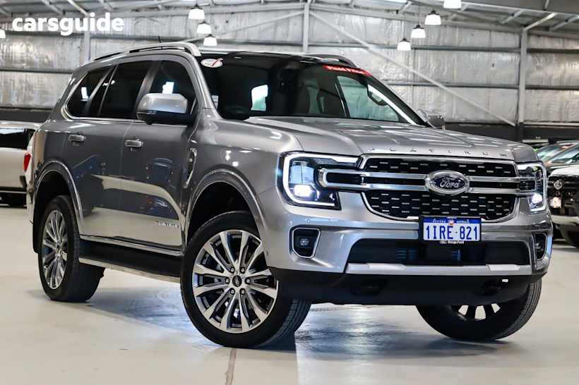 Silver 2024 Ford Everest SUV PLATINUM 4X4