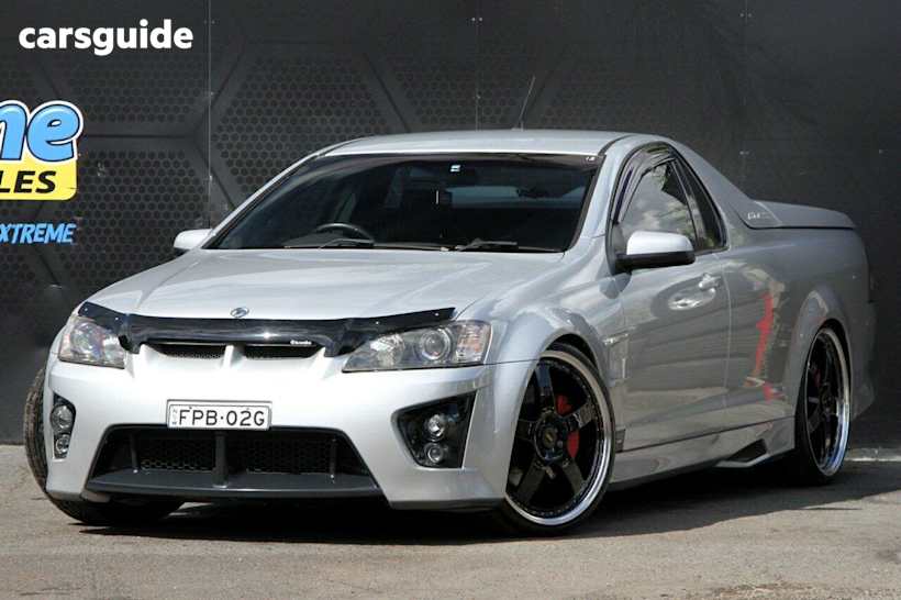 Grey 2008 HSV Maloo Utility R8