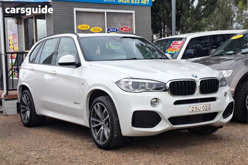 White 2017 BMW X5 SUV XDRIVE30D 4X4