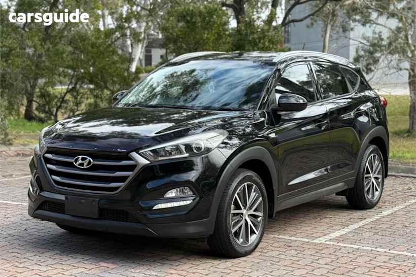 Black 2015 Hyundai Tucson Wagon Active X (Fwd)
