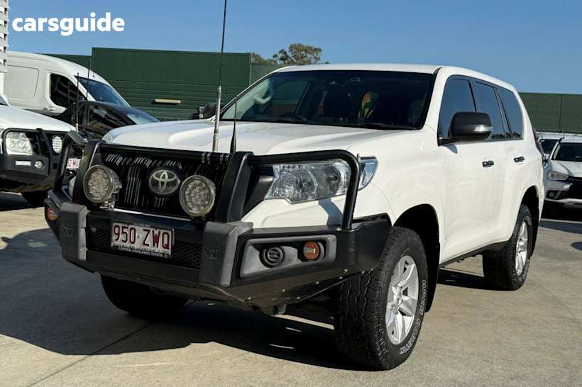 White 2020 Toyota Landcruiser Prado Wagon Gx 7 Seat (4X4)