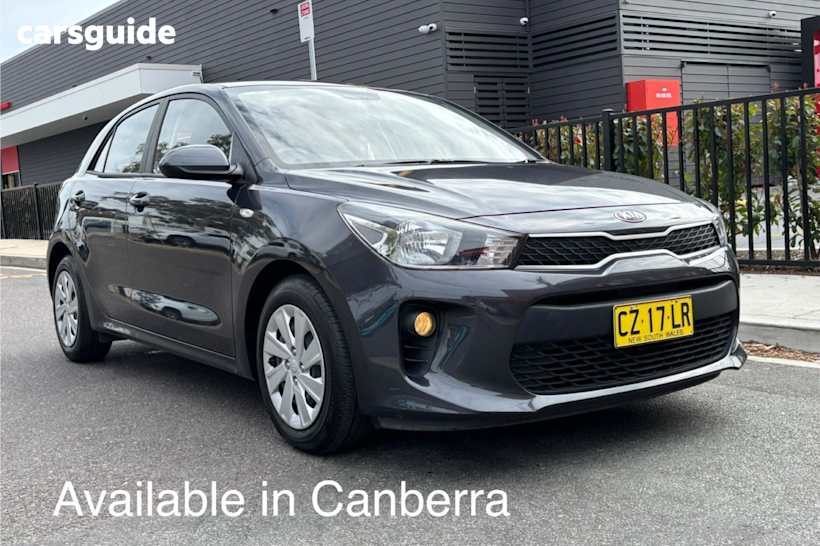 Grey 2018 Kia RIO Hatchback S