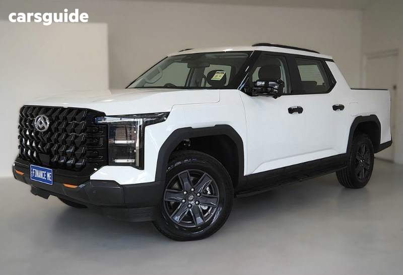White 2025 LDV Terron 9 Ute Tray ORIGIN 4WD