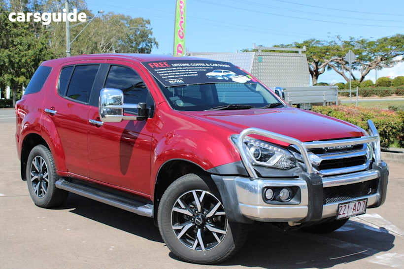 Red 2020 Isuzu MU-X Wagon Ls-U (4X4)